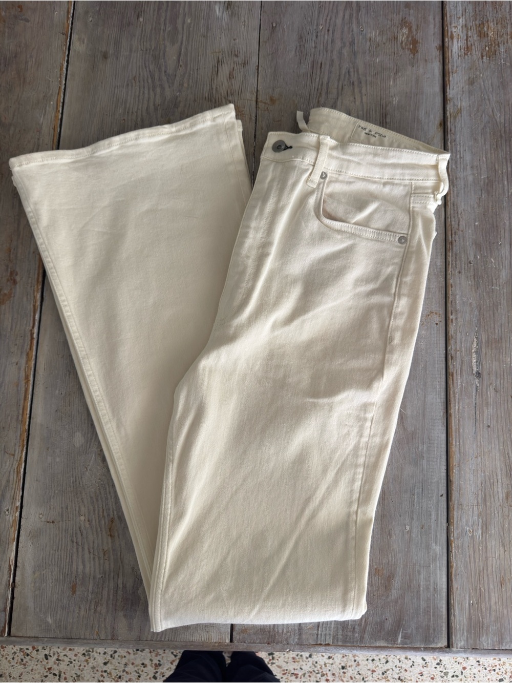 Women's Rag & Bone Casey High-Rise Flare Jeans